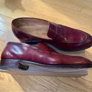 Meermin Shell Cordovan Museum Cherry penny loafers. UK size 11.5E Meermin | Shoes | Meermin Shell Cordovan Museum Cherry Penny  main image 4